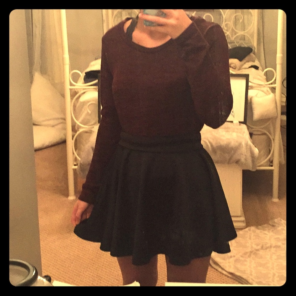 Maroon Sweater
